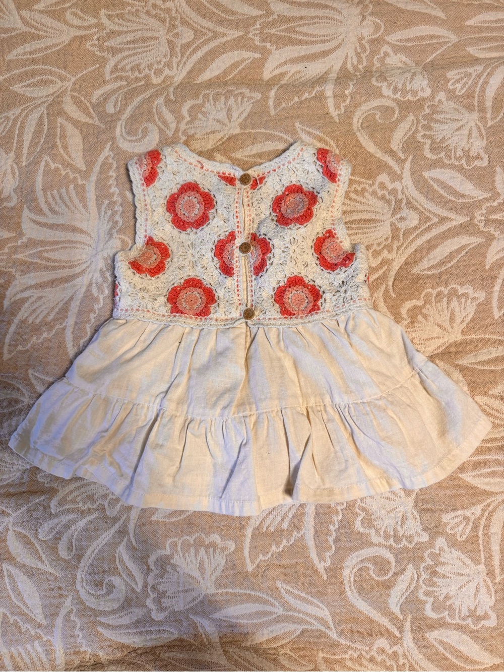 C&C California Kids Crochet Floral Top – 2T